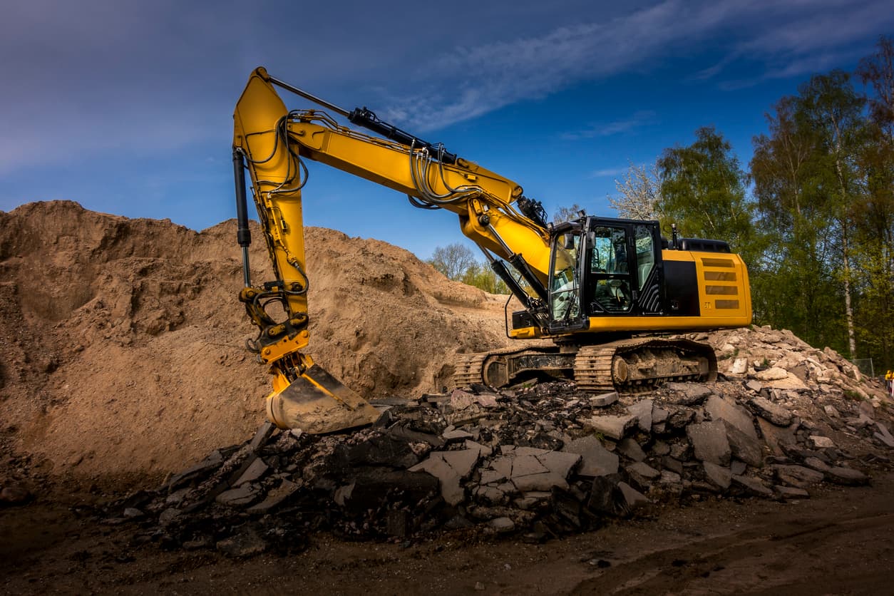 Hellestad Maskin i arbeid